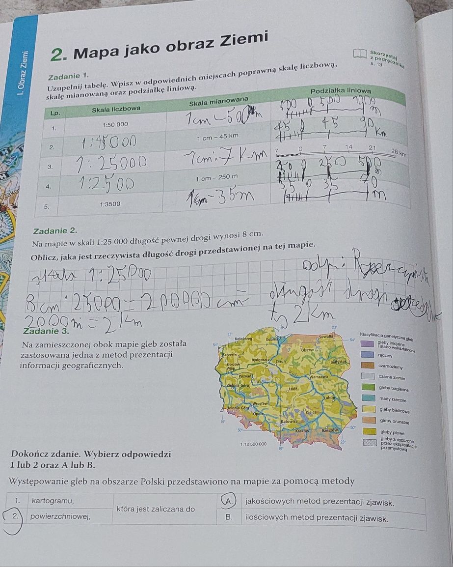 Oblicza geografii. Karty pracy ucznia 1. Zakres podstawowy