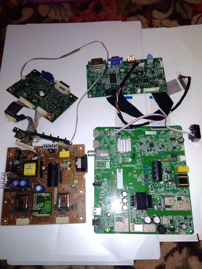 Платы LED и LCD мониторов