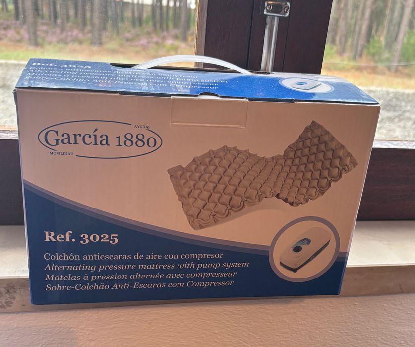 Colchão antiescaras de ar com compressor novo
