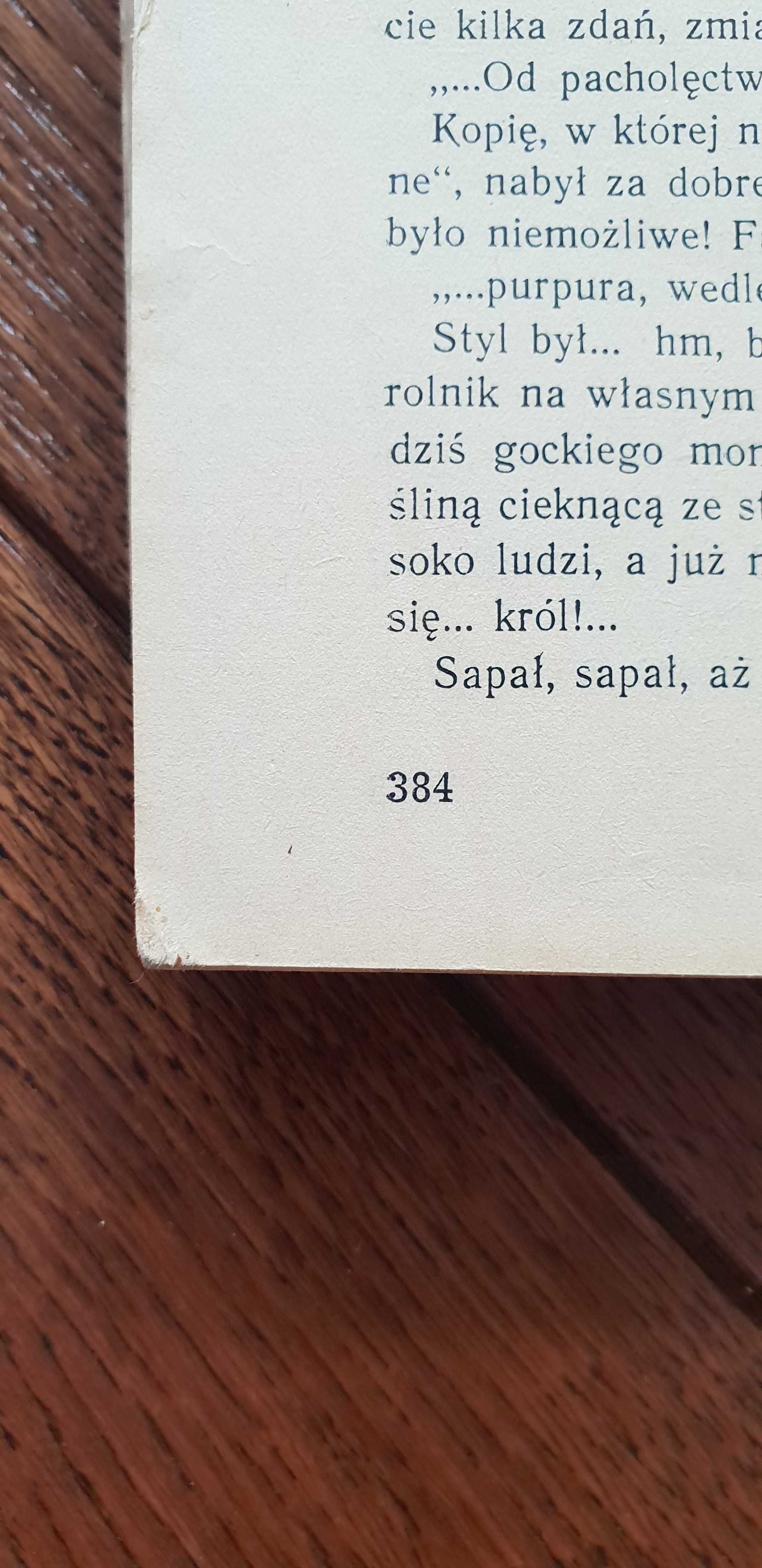 Książka rok 1954 "Przemija postać świata" Hanna Malewska