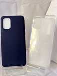 2 sztuki etui ciemyniebieski + przeźroczysty 0,5mm NOKIA G11 4G/G21 4G