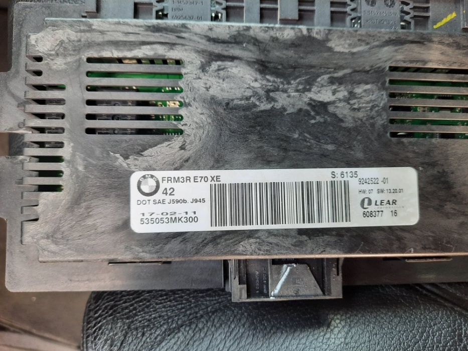 Naprawa Modułu Świateł BMW/MINI FRM3 E90 E91 E70 E71 E81 E84 F10 F11