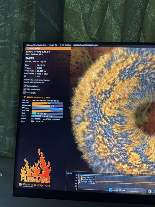 Продам відеокарту RTX 3050 6gb