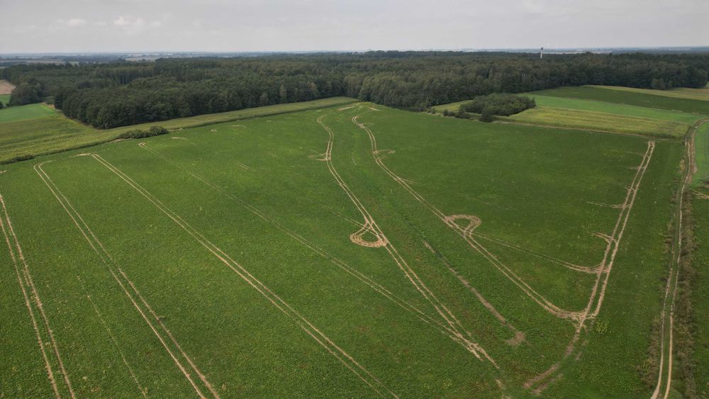 Zbrosławice działka rolna 3014 m2