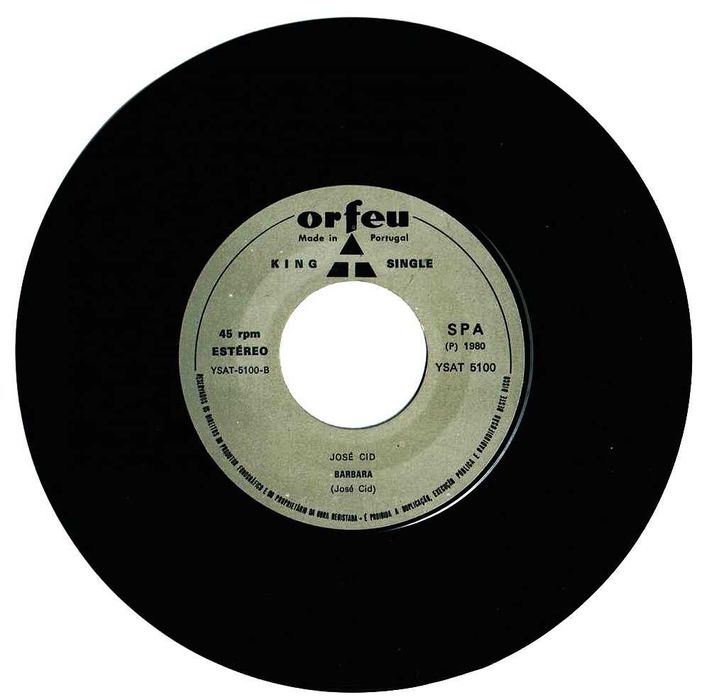José Cid - Um grande grande amor - Vinil 45 Rpm 7"