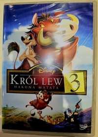 Król Lew 3 dvd NOWY folia dodatki Disney animacja