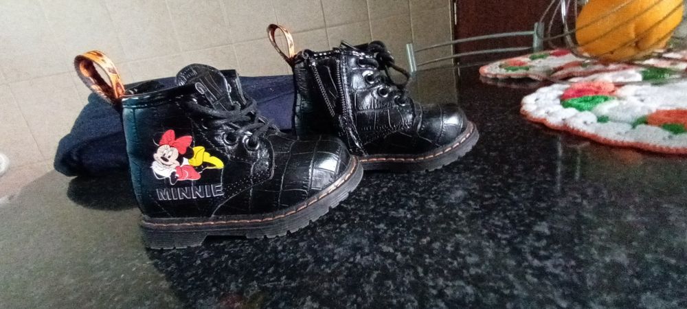 Botas de menina numero 20