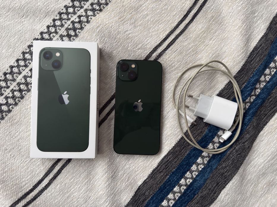 iPhone 13 zielony 128gb 100% kondycji baterii