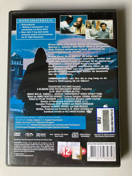 [DVD] Unbreakable