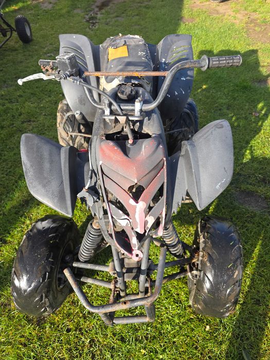 Quad 150cc uszkodzony- duża rama