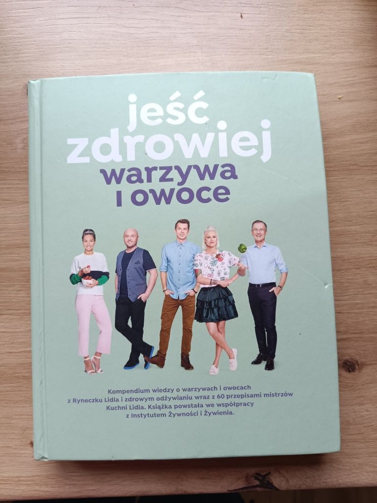 Książka z Lidla jeść zdrowiej