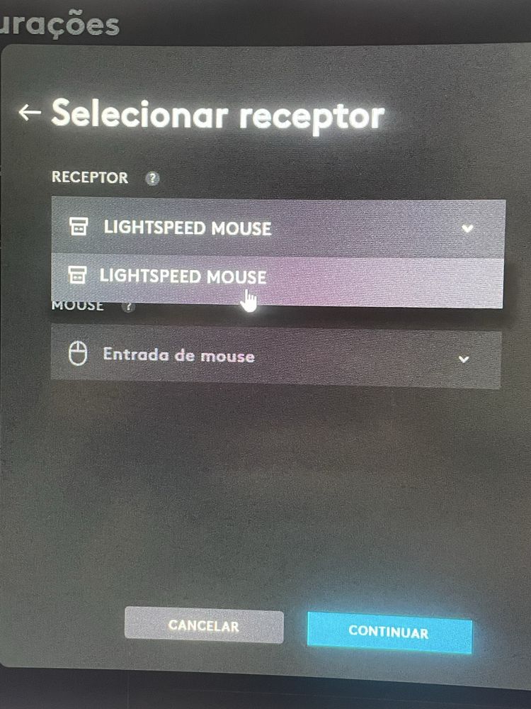 Reciver logitech pro X superlight