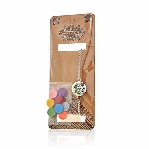 Pulseira de corrente de aromaterapia - Árvore da vida - 20mm