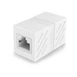złączka łącznik kabli sieciowych skrętki rj45 biały