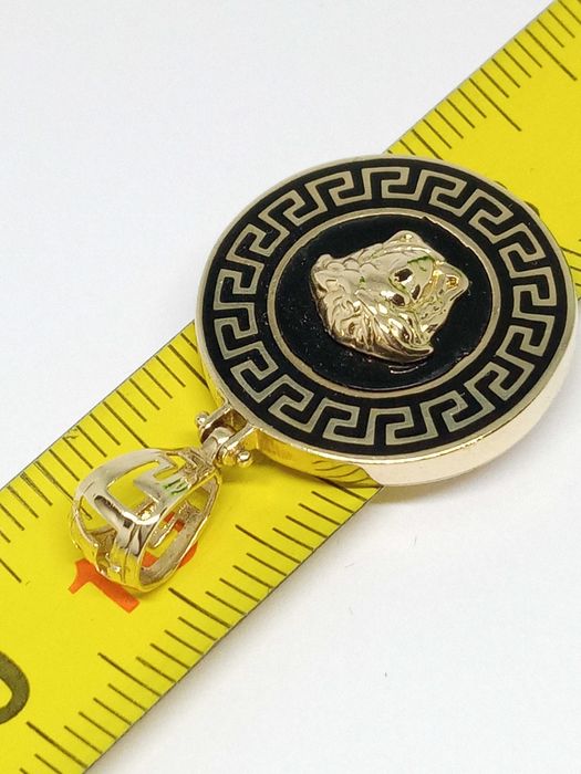 Lombardowski. Jak nowa złota zawieszka Versace pr.585