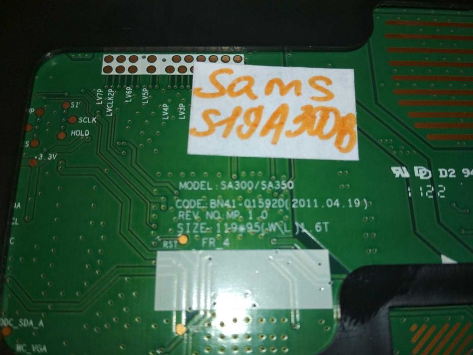 Плата Samsung S19A300B / BN41-01592D