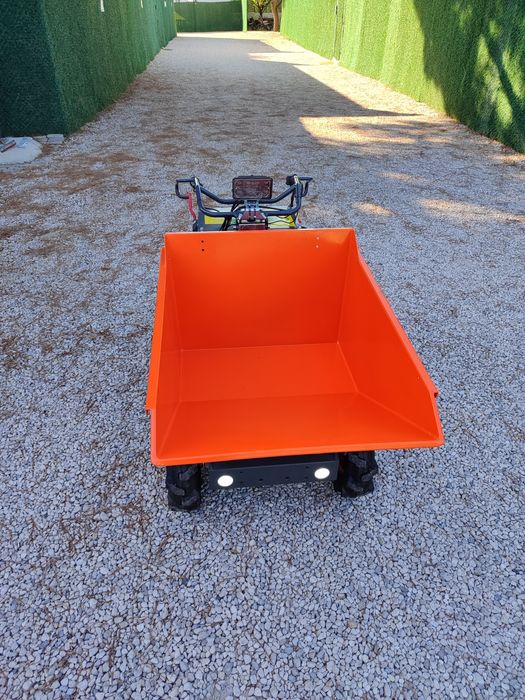 Mini dumper electrico 300kgs 4X4 com gancho reboque