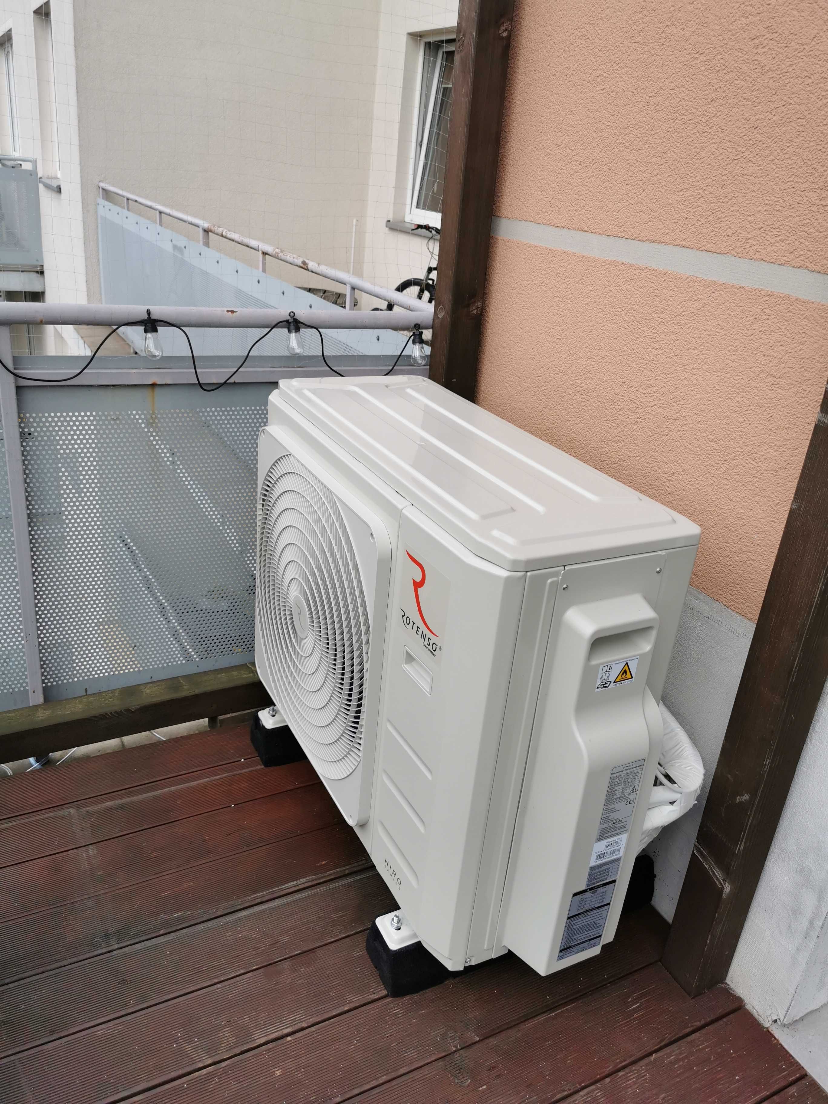 Klimatyzator z funkcją grzania Rotenso 3.5 5 7 kW montaż wolne terminy