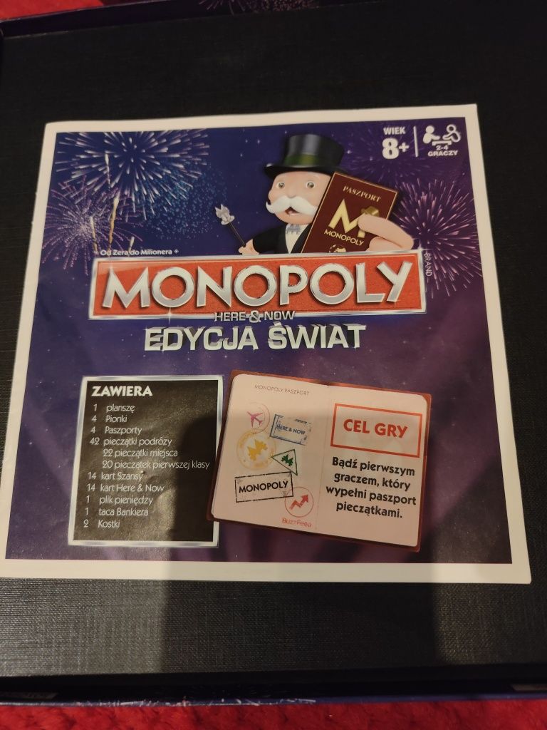 Gra monopoly edycja świat