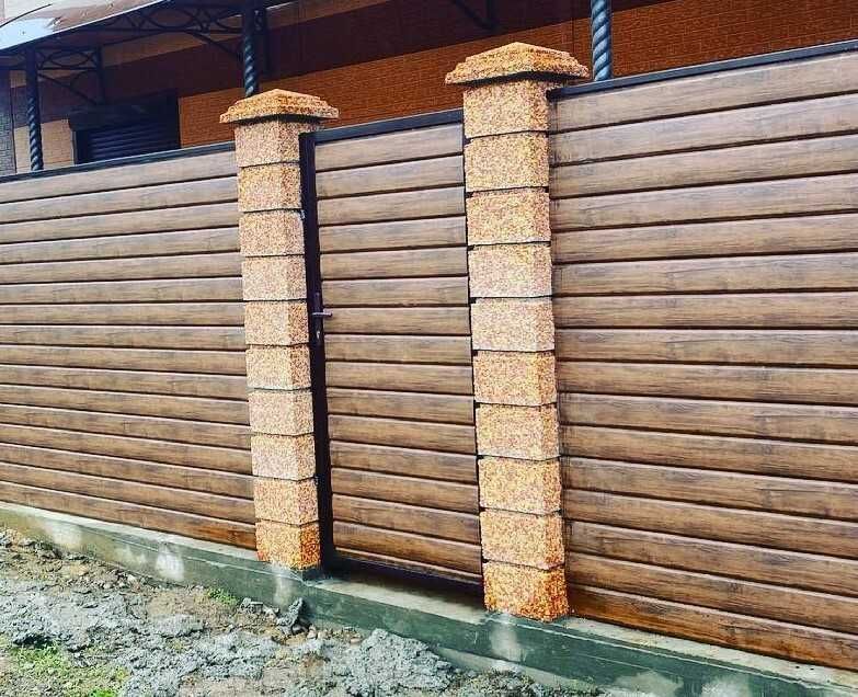 Блоки, огорожа, паркан, ворота, жалюзі - вигідна пропозиція