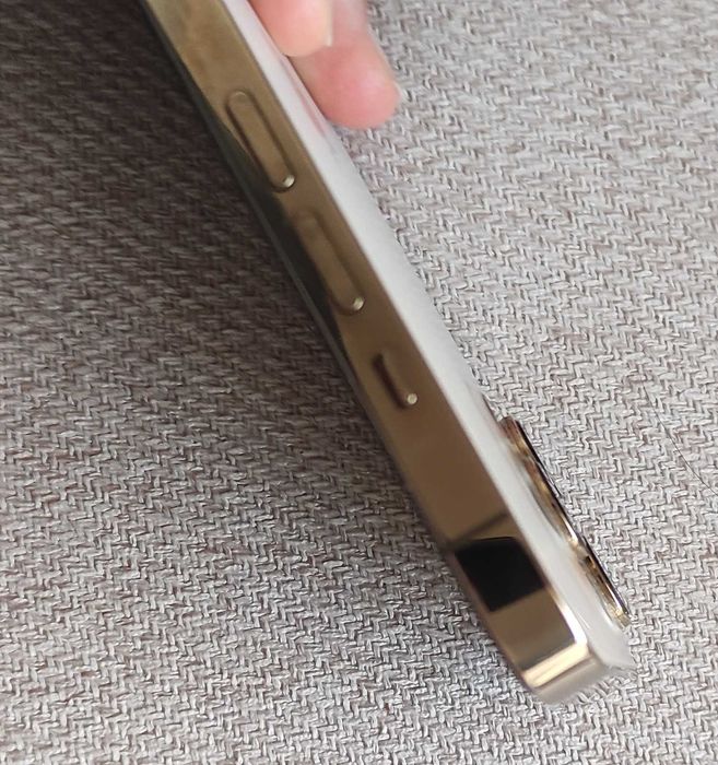 iPhone 12 Pro Max 256GB dourado - bateria nova