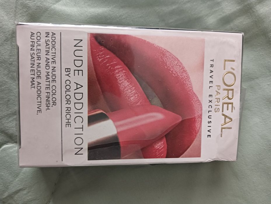 3 batons cores diferentes L'Oréal Nude Addiction só 10€ este fim de se