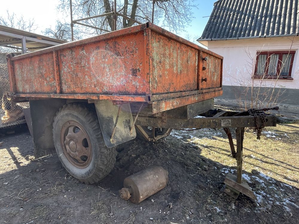 Продам тракторний прицеп одноосний