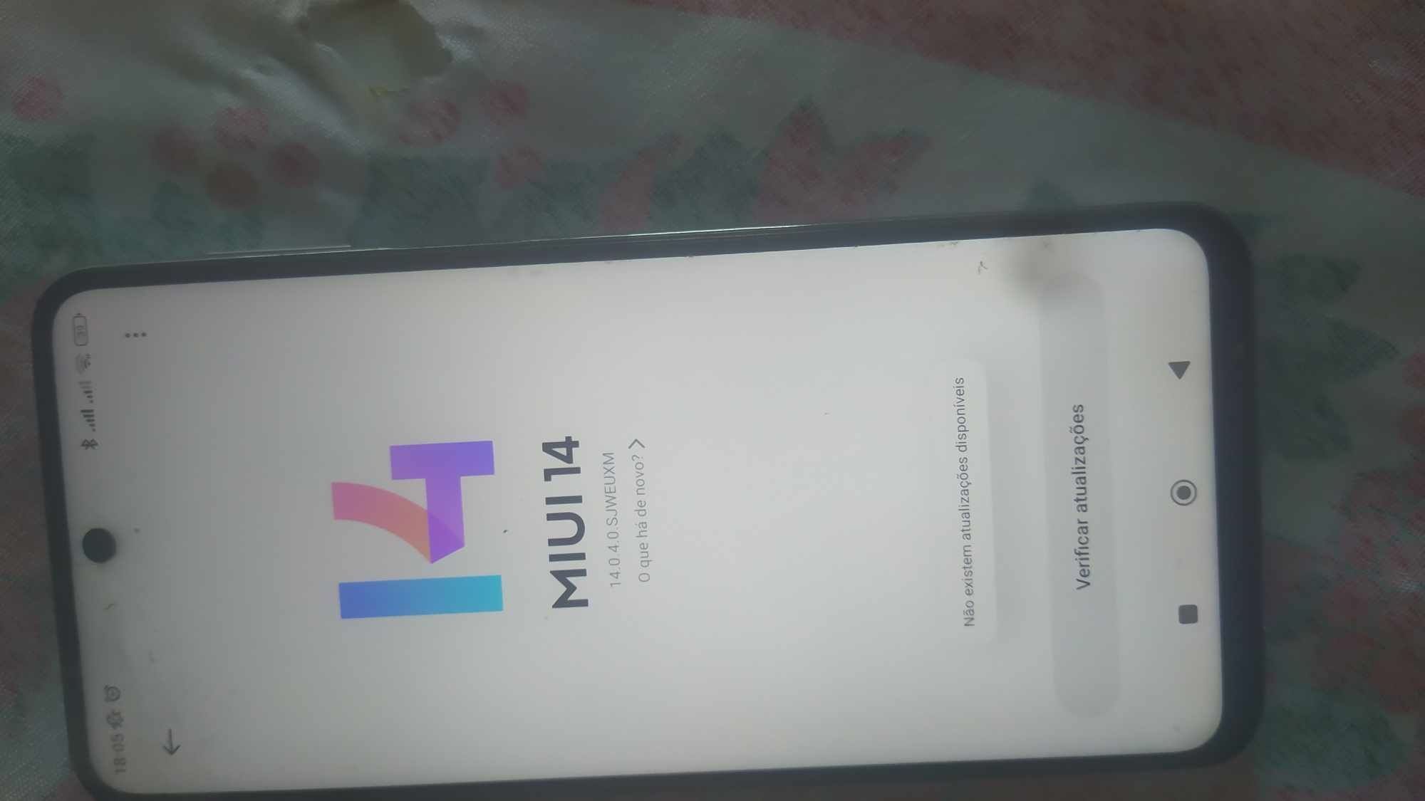 Novo e disponível