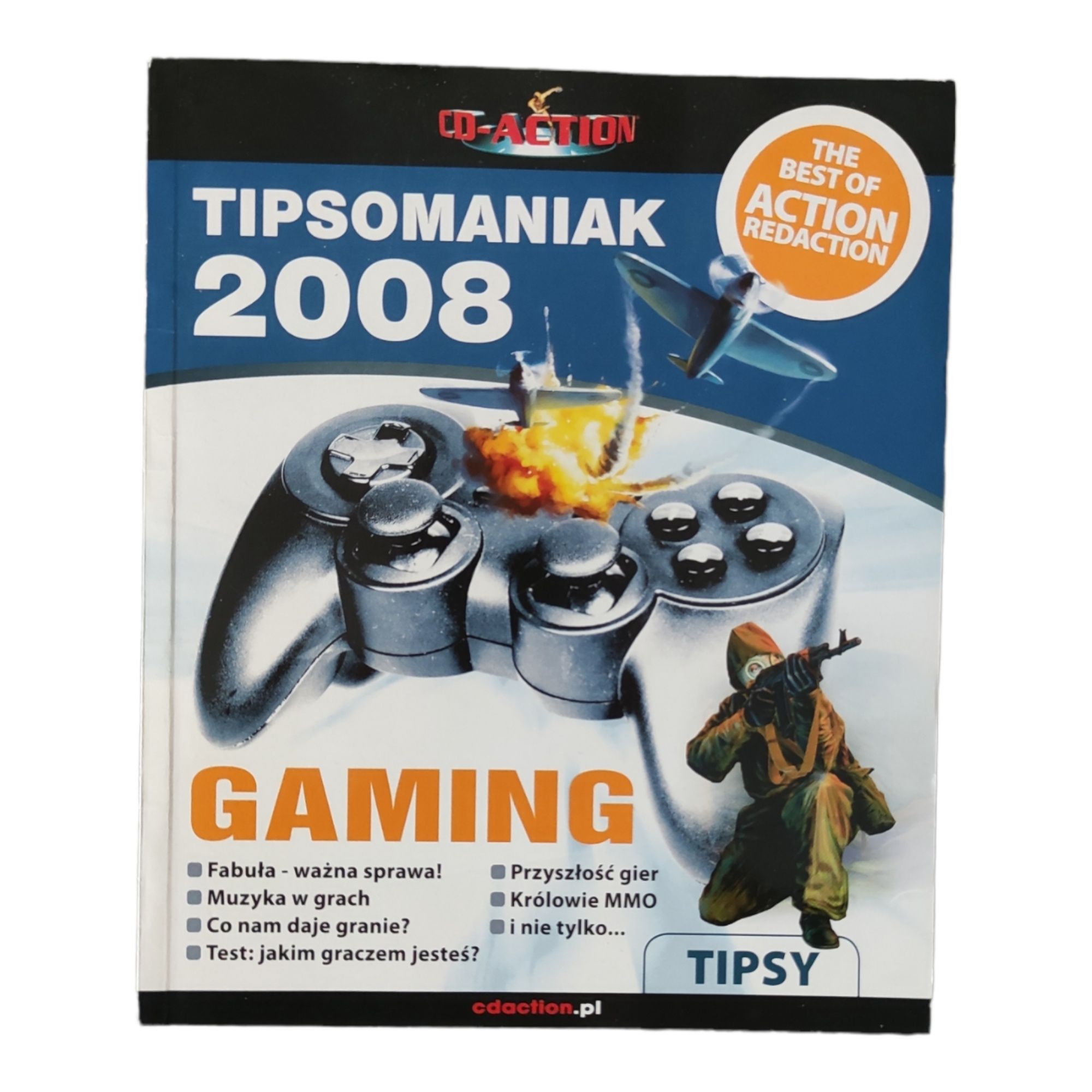 CD-Action Tipsomaniak 2008 retro kultowy magazyn klasyk fabuła w grach