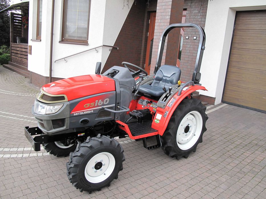 Mini Traktorek Mitsubishi GS160 4X4 16KM Wspomaganie Rewers Mały Ogrod