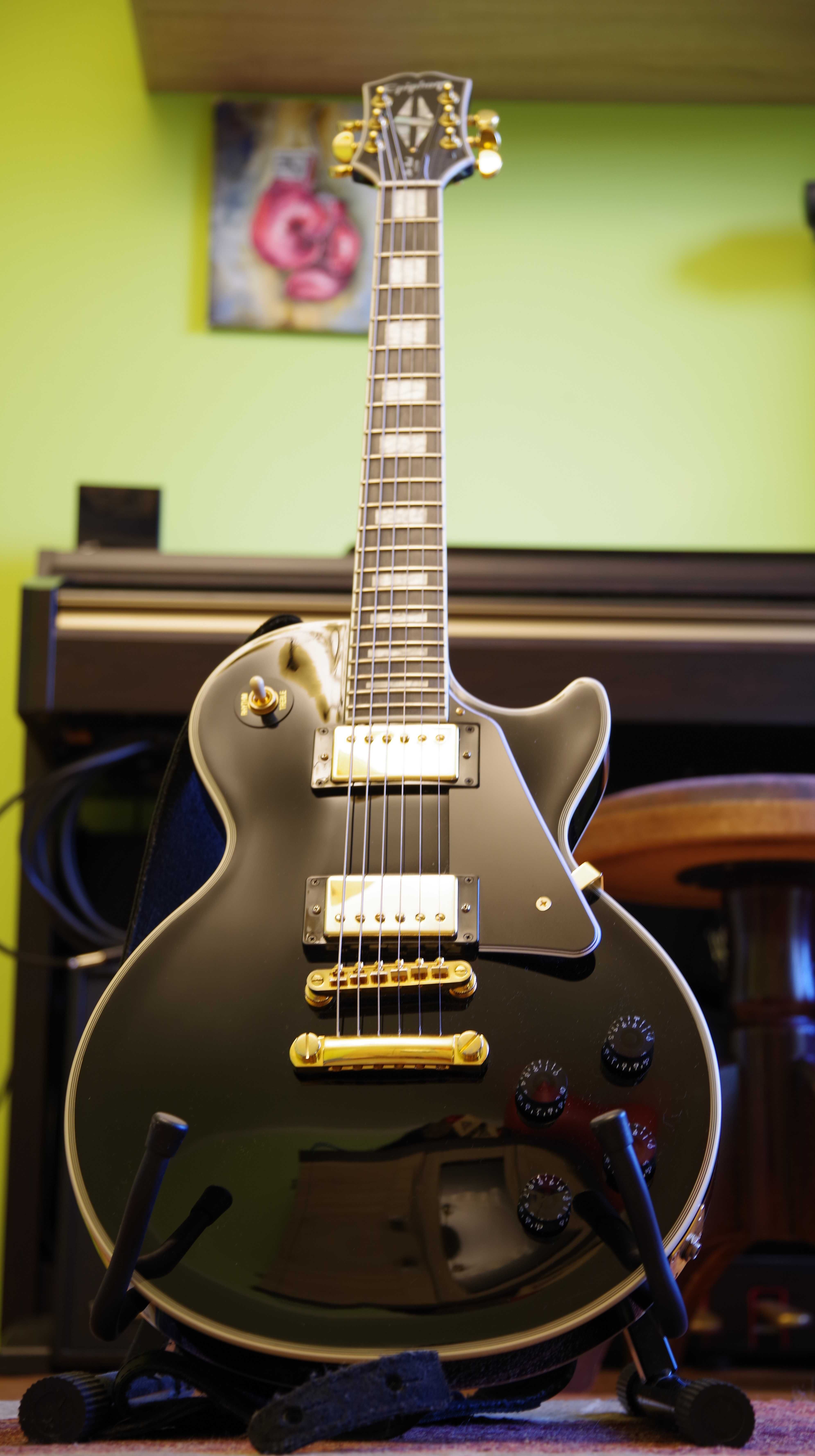 Epiphone Les Paul Custom, Ebony