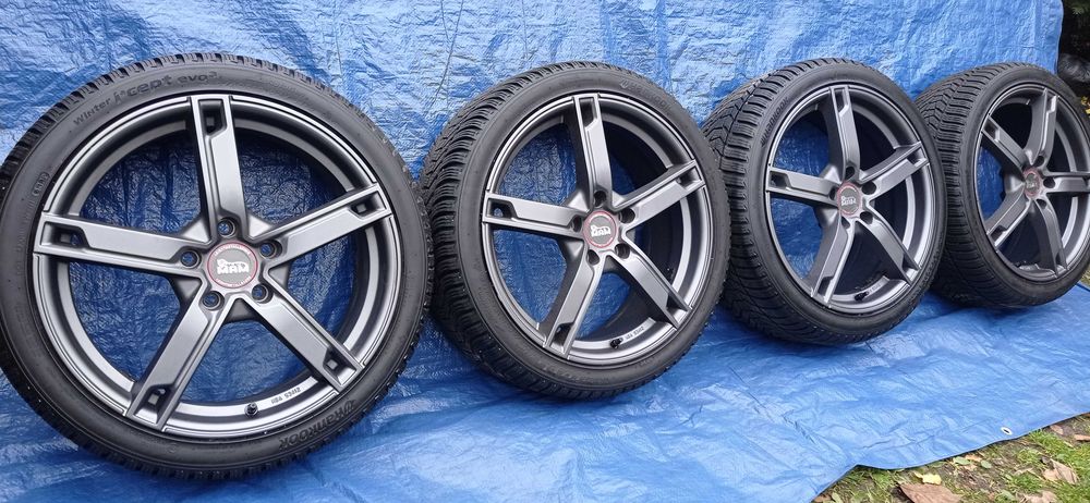 Felgi Koła Aluminiowe MAM 225/40/R18 HANKOOK 7.5mm 5x114.3 KIA HONDA