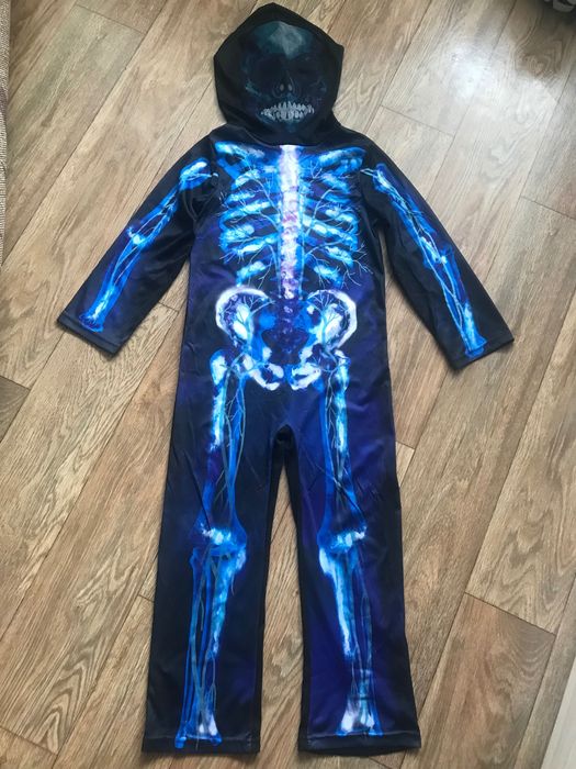 Скелет карнавальний костюм вік 8-9 років