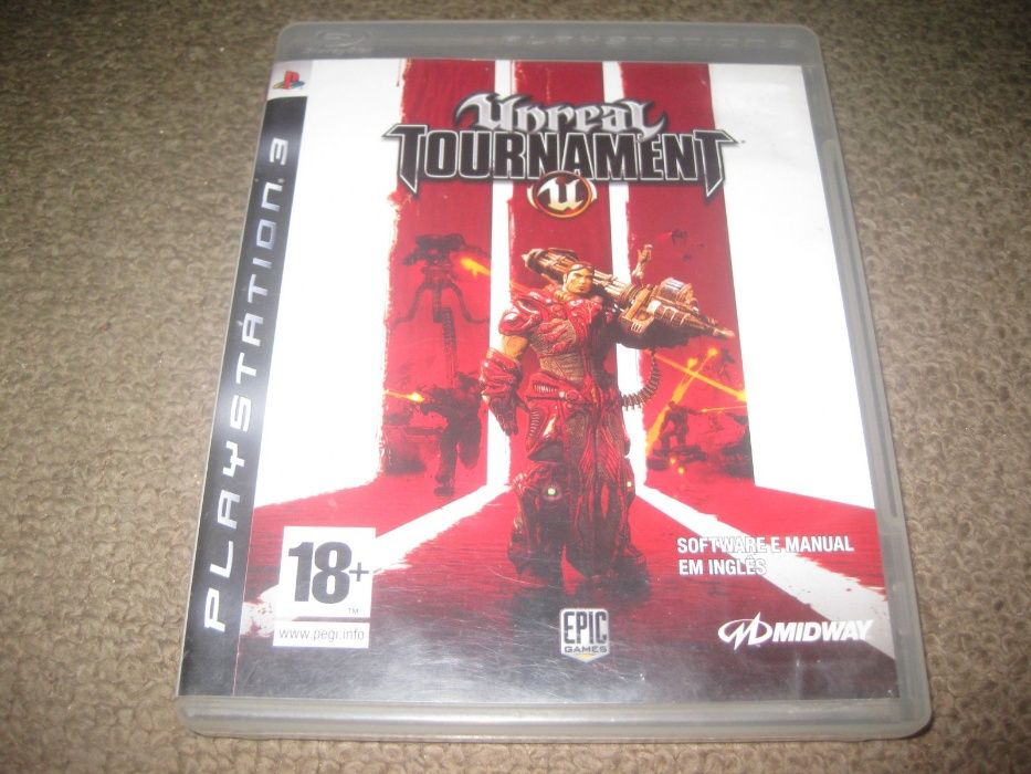 Jogo "Unreal Tournament" para PS3/Completo!