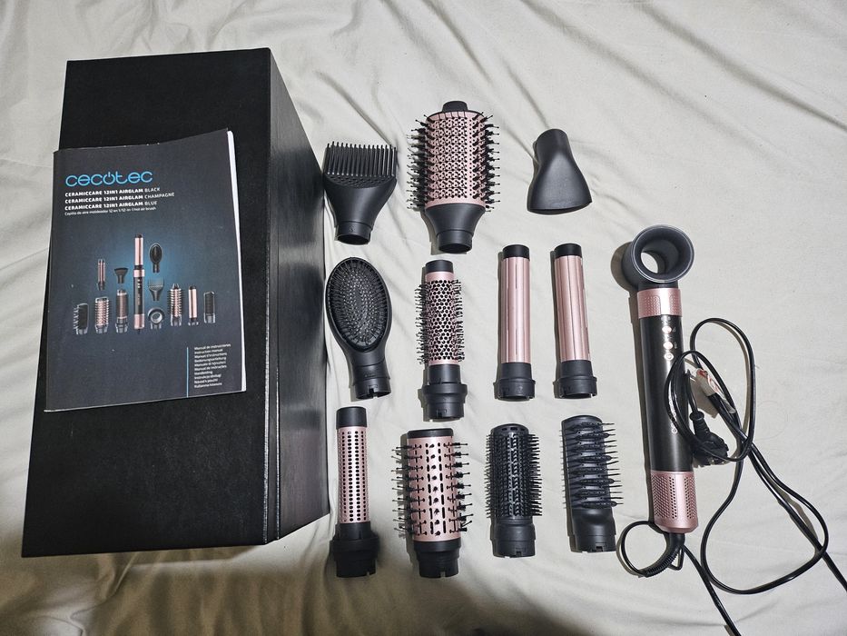Modelador Cecotec Airglam 12em1 como novo