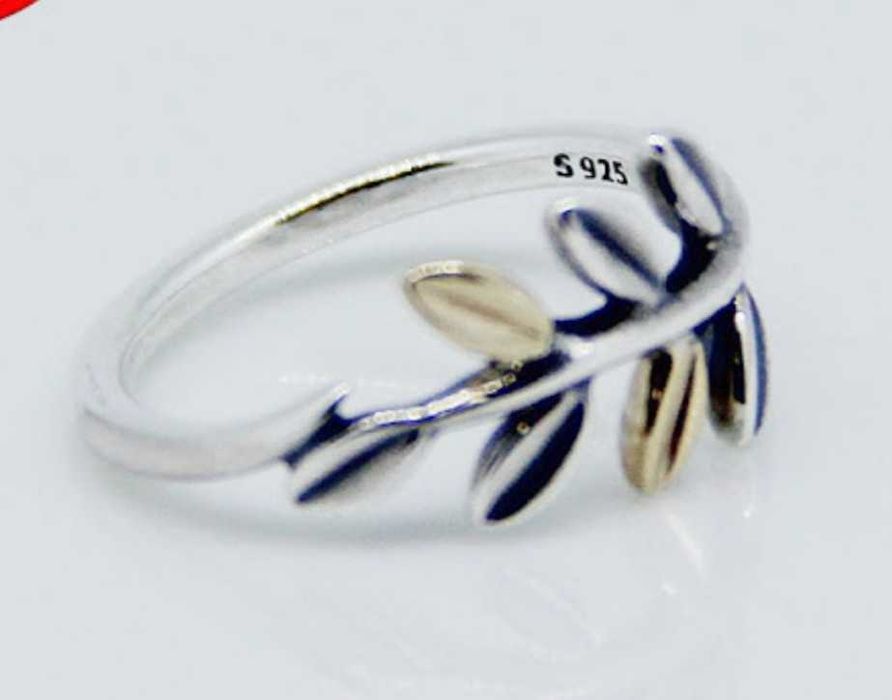 Красивое кольцо веточка пандора pandora