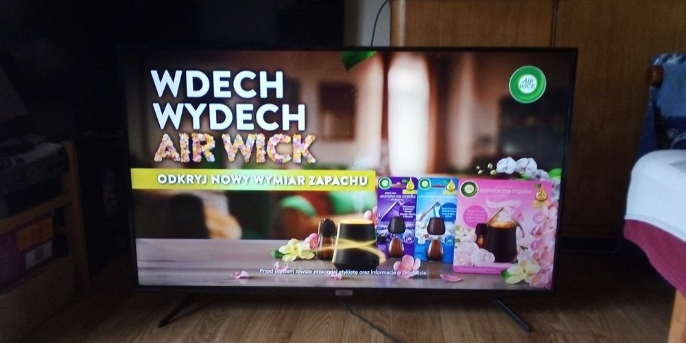 Telewizor TCL 50 cali 4K UHD smart tv android dvb t2 stan bardzo dobry