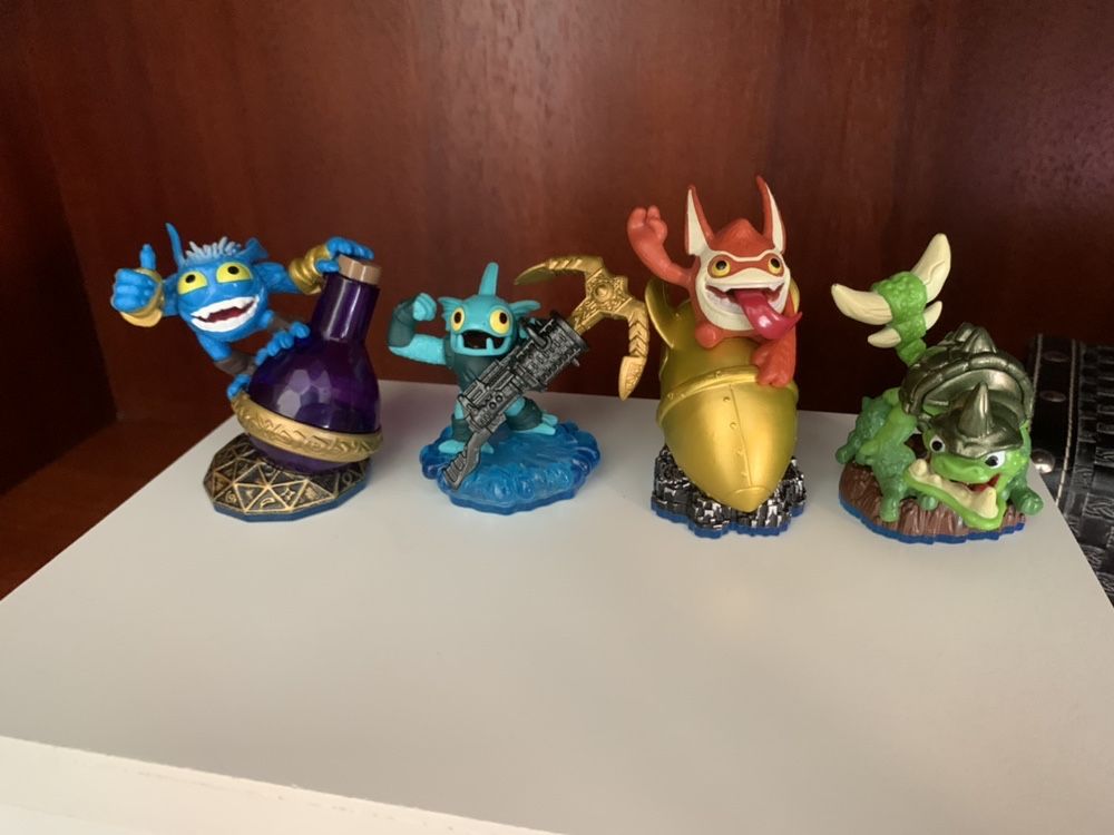 9 figuras jogo skylanders