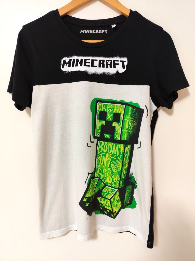 T-Shirt Minecraft para Rapaz (14 anos)