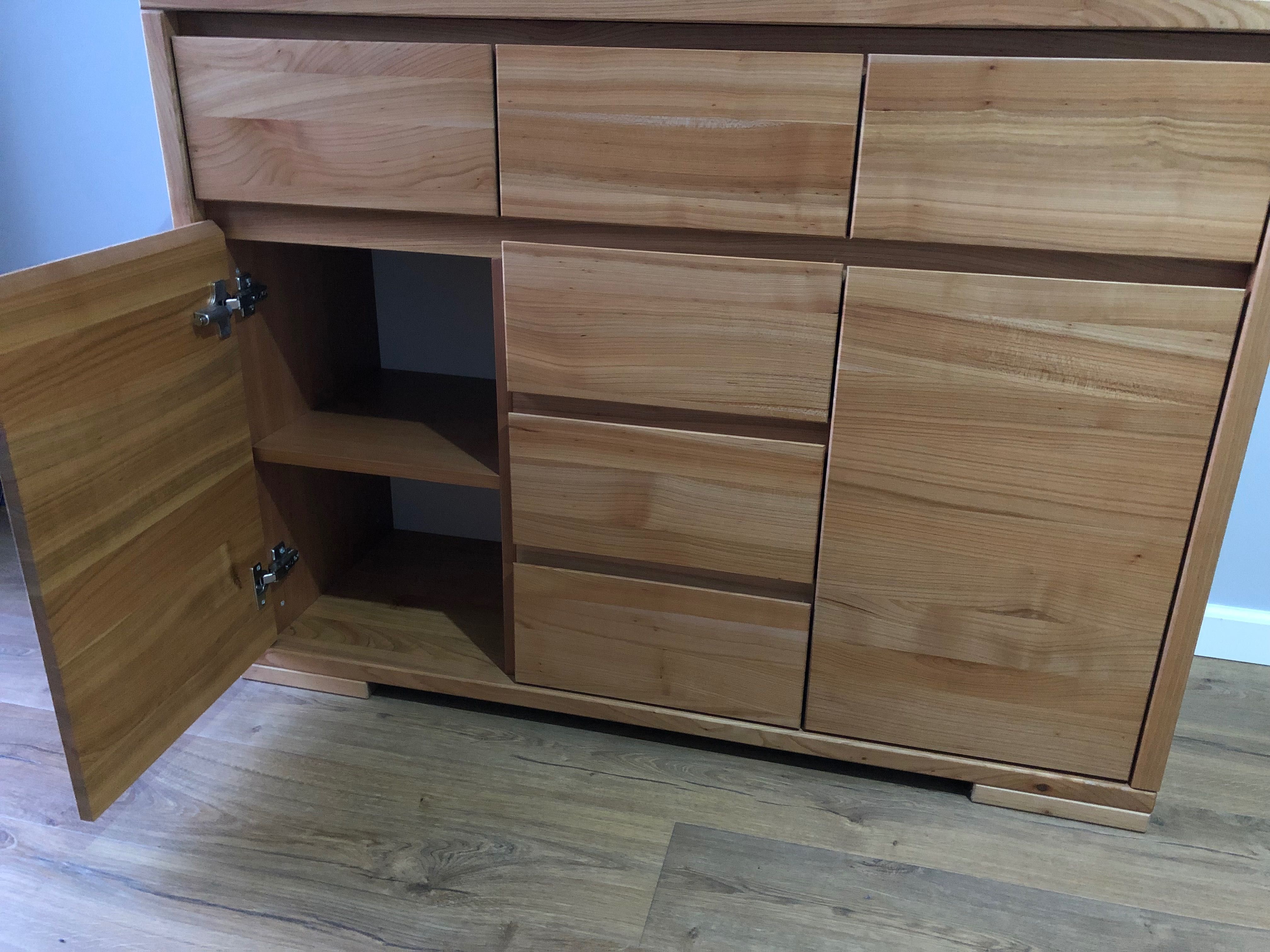 Meble do sypialni (160x200) z litego drewna
