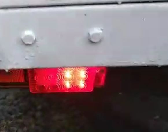 Габаритный фонарь/поворотник(боковой) на грузовик. 24в(!)