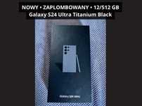 Nowy, zaplombowany Samsung Galaxy S24 Ultra 12/512GB Titanium Black