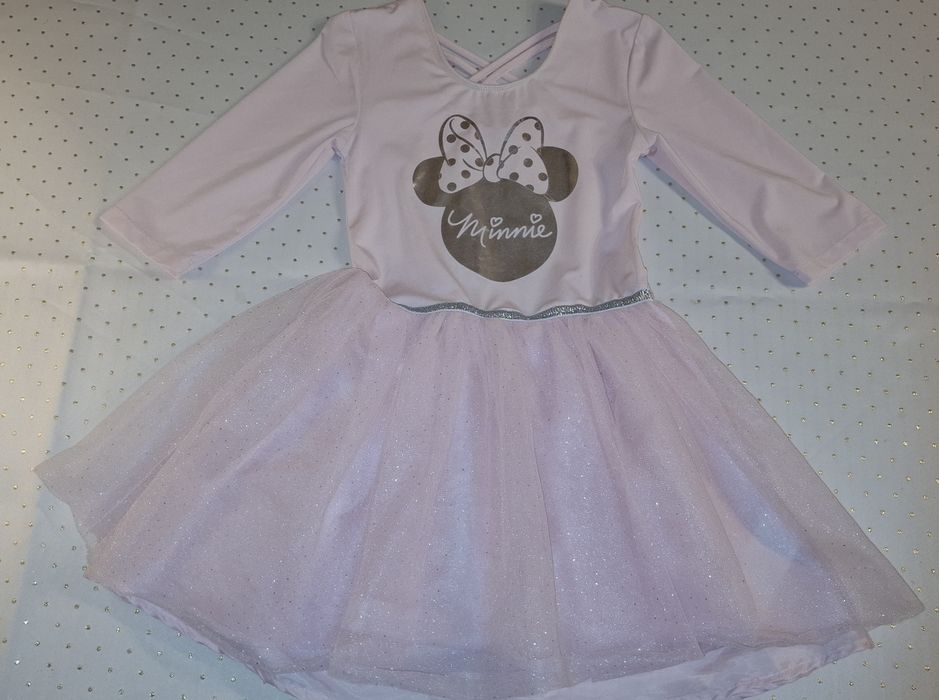 Strój baletnica występ przedstawienie Myszka Mickey r.128.