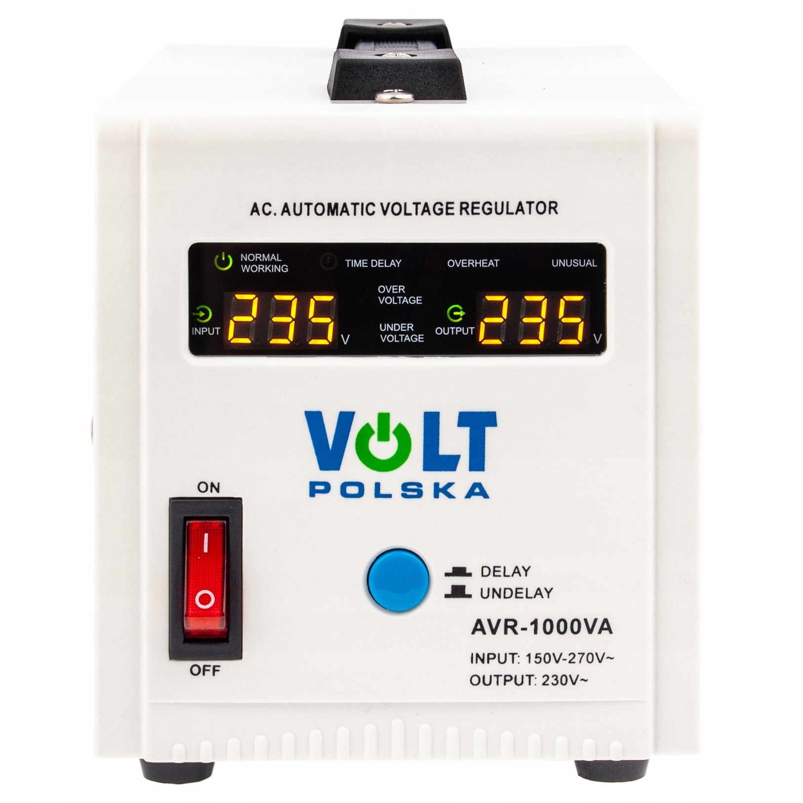 Stabilizator napięcia prądu AVR 1000W do agregatu (PRZ95)