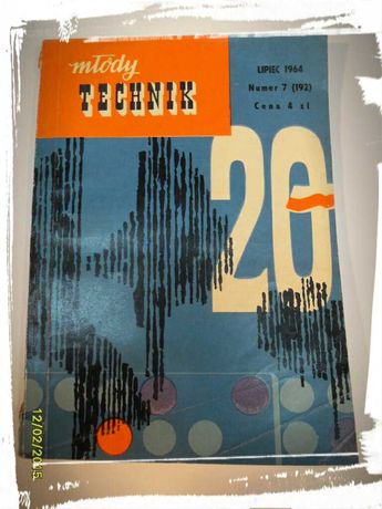Miesięcznik ''MŁODY TECHNIK'' rocznik 1964 historia techniki