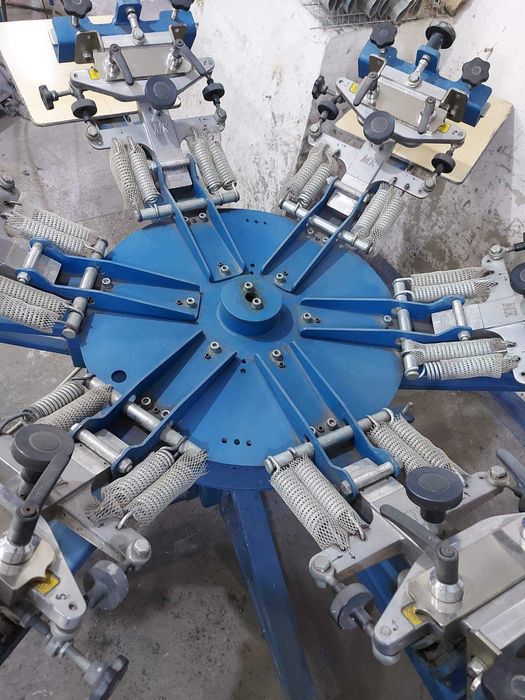 Шелкотрафаретный станок M&R Sidewinder, 6/6