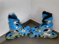 Patins em linha extensível