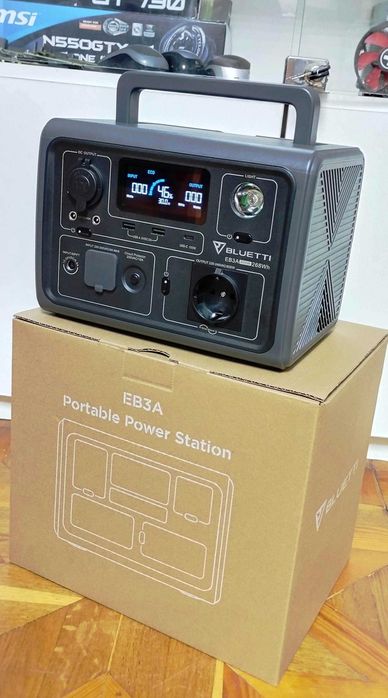 Зарядна станція для квартири LiFePo Bluetti EB3A 600W 268Wh для котла