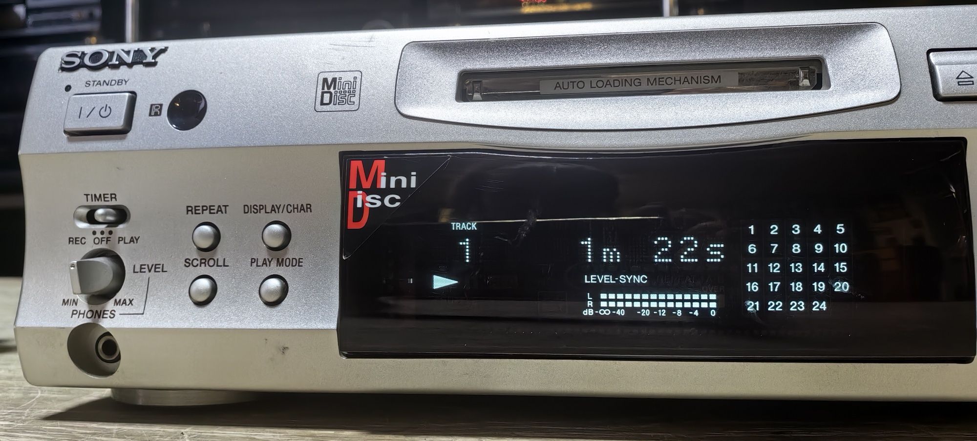 MD-програвач Sony MDS-S707