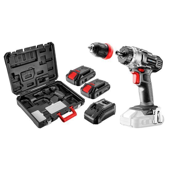 Wiertarko-Wkrętarka Aku Energy+ 18V, Li-Ion, Zdejmowany Uchwyt 10 Mm